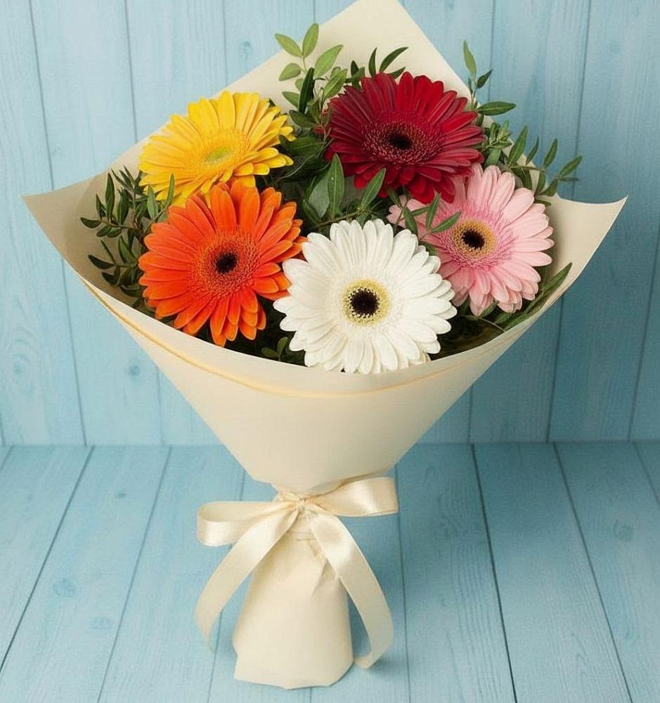 Букет цветов из: Герберы в Велижи