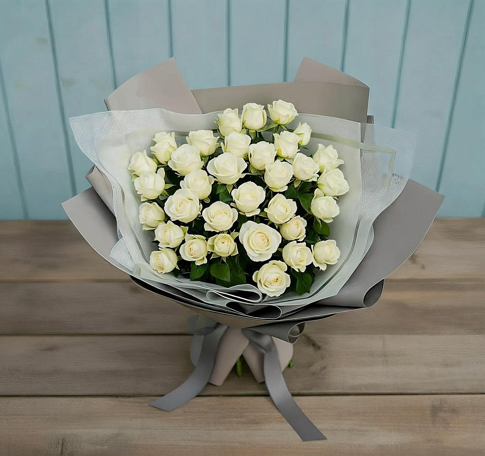Букет Белоснежная нежность в Велижи