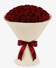 Букет 101 Бордовая роза Блэк Бакарра в Велижи