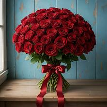 Букет Красные розы Блэк Меджик в Велижи