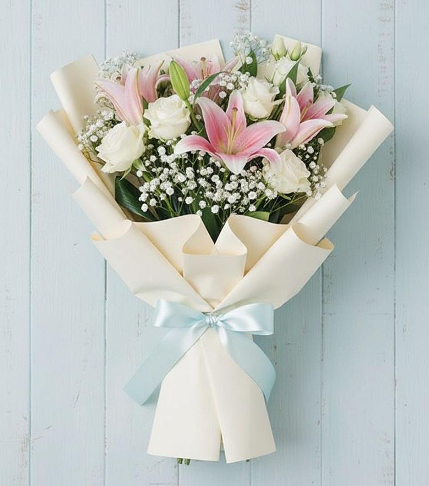 Букет цветов из: Лилии в Велижи