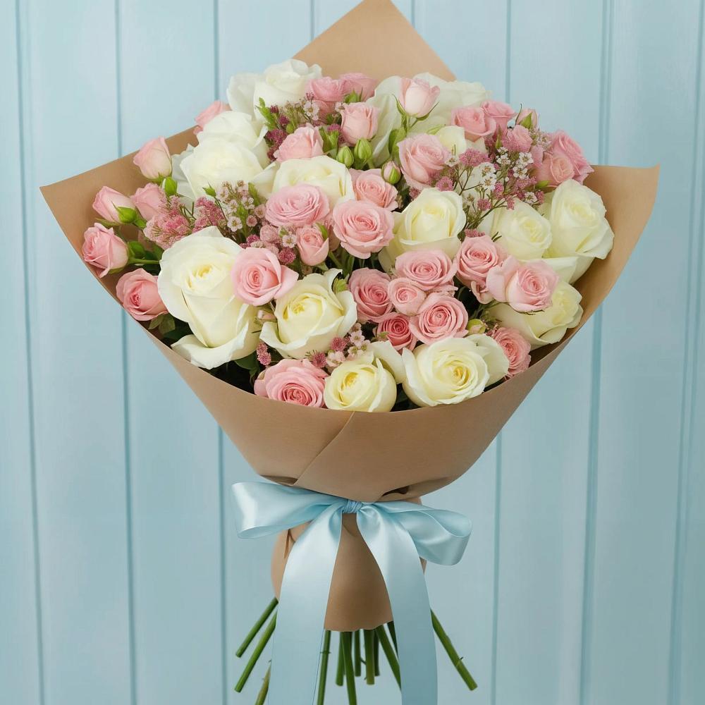 Букет цветов из: Розы в Велижи