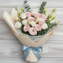 Букет цветов из:  Лизиантусы в Велижи