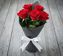 Букет 5 Красных роз Эдлесс Лав #REPLACE_PRED# Велижи