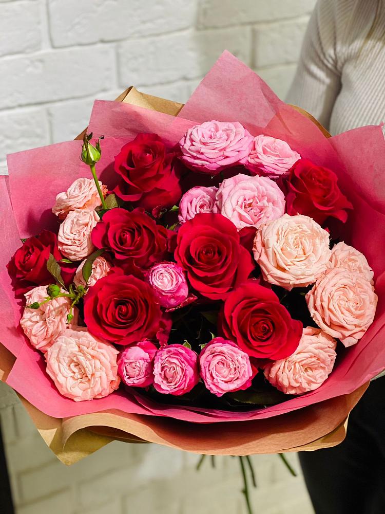 Букет цветов из: Розы в Велижи