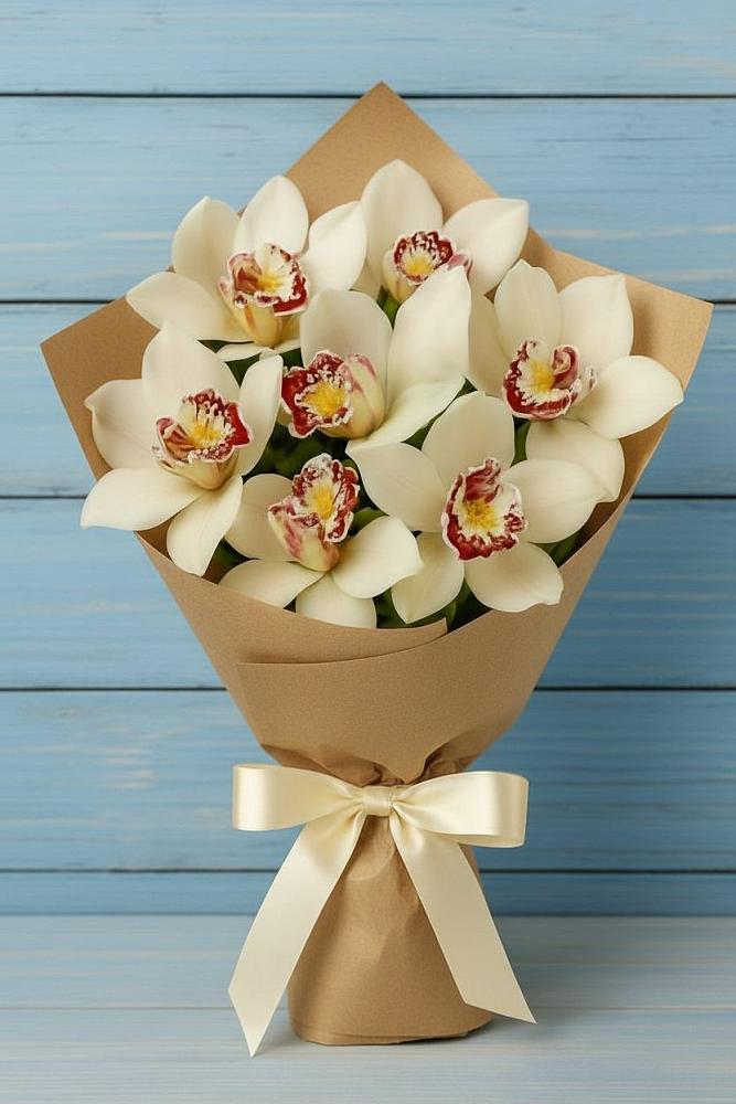 Букет цветов из: Орхидеи и Розы в Велижи