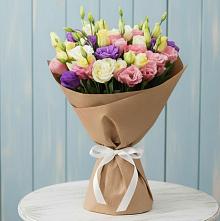 Букет цветов из:  Лизиантусы в Велижи