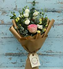 Букет цветов из:  Розы и Лизиантусы #REPLACE_PRED# Велижи